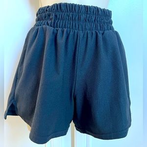 FIVE Dancewear Black Fame Shorts with side pockets. Size YXL
